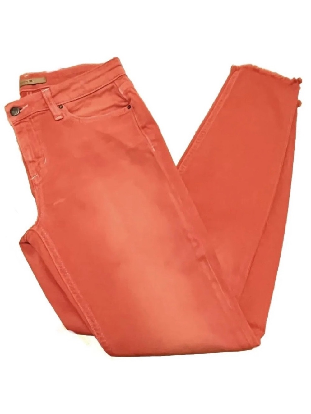 JOE’S JEANS Finn Ankle Skinny Jeans - W27 distressed Orange